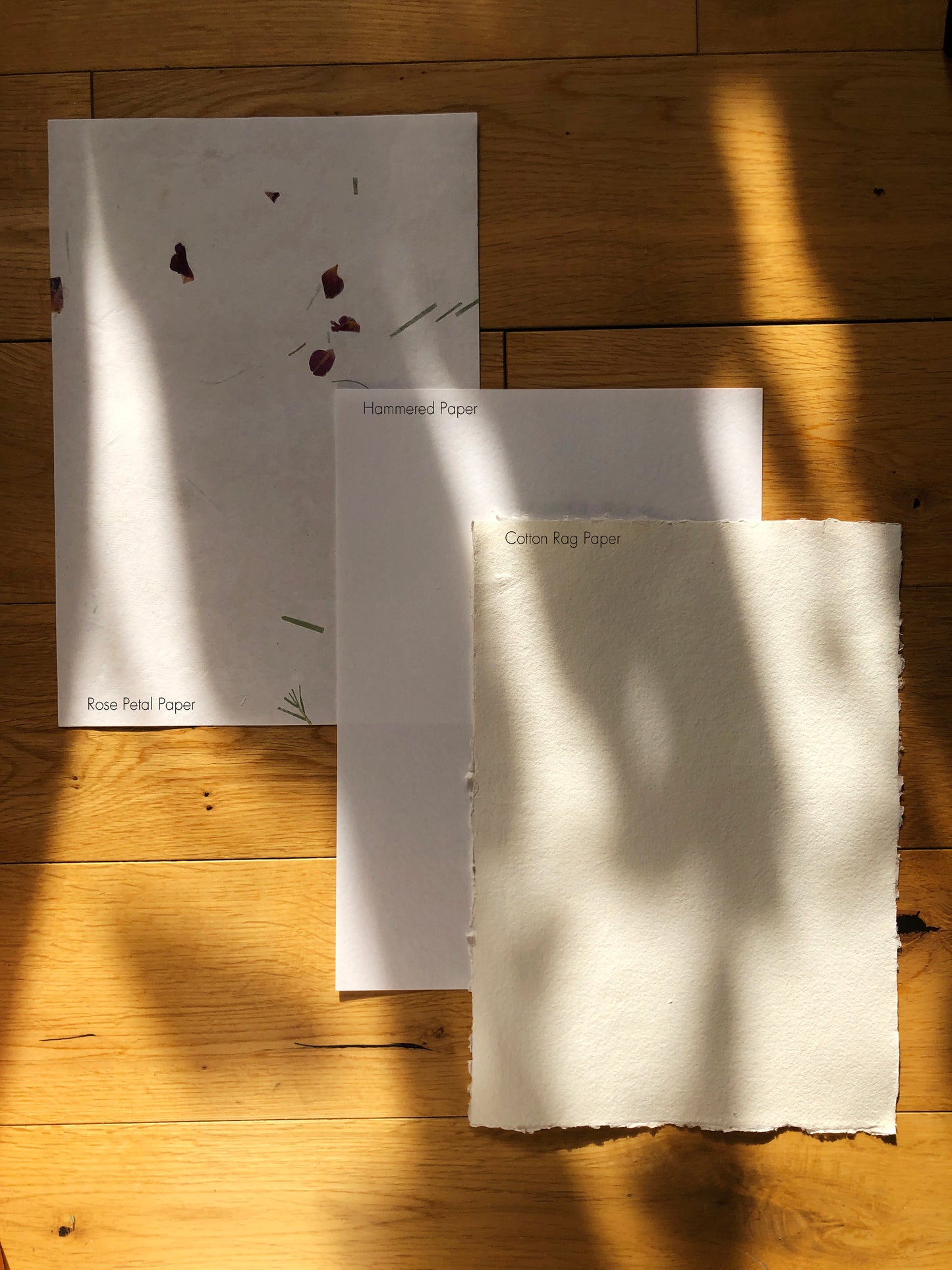 Minimalist Glass Frame & Handmade Custom Typewriter Print