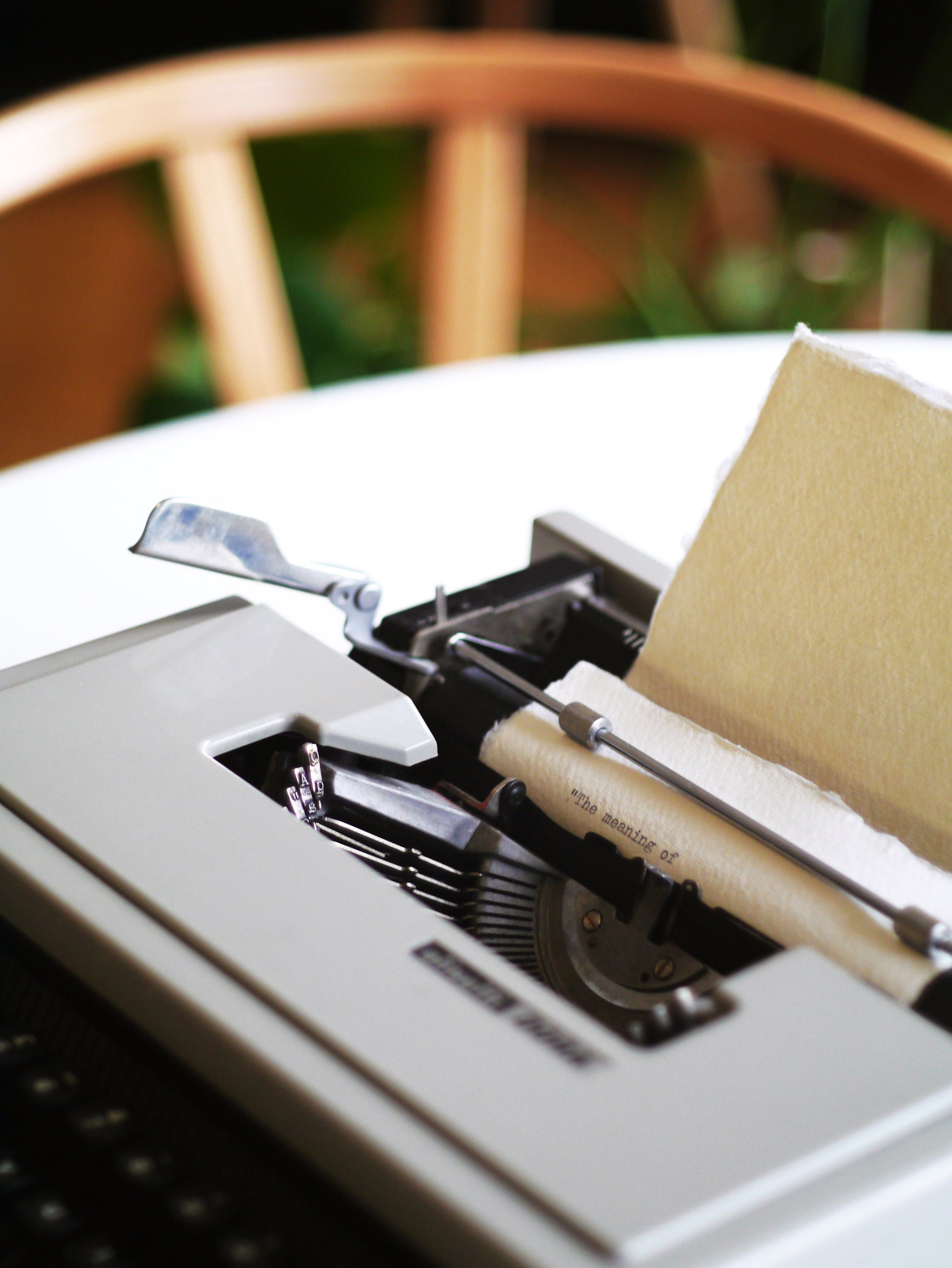 Perfectly-Imperfect Personalised 100% Cotton Rag Handmade Journal with Japanese Binding and Typewritten Cover